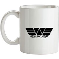 Weyland Corp mug.