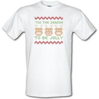 ‘Tis The Season To Be Jolly male t-shirt.