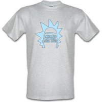 Wubba Lubba Dub Dub male t-shirt.