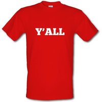 Y’all male t-shirt.