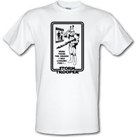 Were Those The Droids I Was Looking male t-shirt.