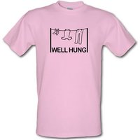 Well Hung male t-shirt.