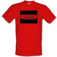 You’re Pretty Ugly Is An Oxymoron (It Is Also The Truth) male t-shirt.