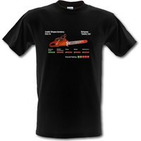 Zombie Smokey Saw male t-shirt.