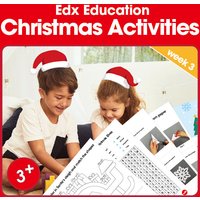 Edx Education Fun Family Christmas Activities: Week 3 (Activities 9, 10, 11)