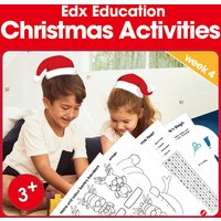 Edx Education Fun Family Christmas Activities: Week 4 (Activities 12, 13, 14, 15)