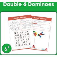 Edx Education Board Games  Double Dominoes (6)– Grade 1 to 3