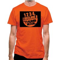 1234 I Declare A Thumb War classic fit.