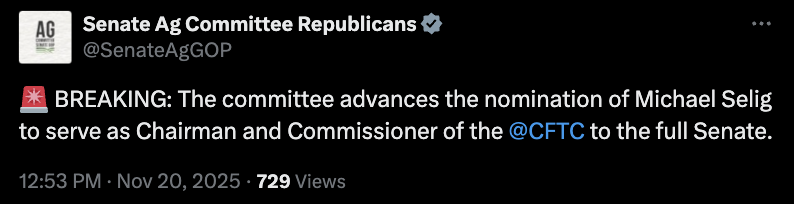 Politics, Government, Congress, CFTC
