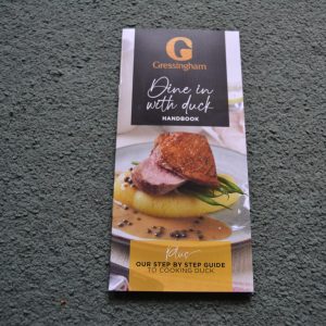 Gressingham Dine In With Duck Handbook Step By Step Guide To Cooking Duck