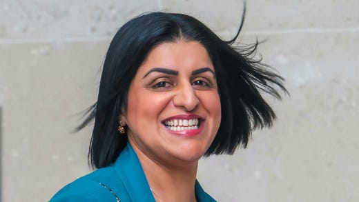 Storbritanniens inrikesminister Shabana Mahmood (Labour) presenterade nytt asylsystem på måndagen.
