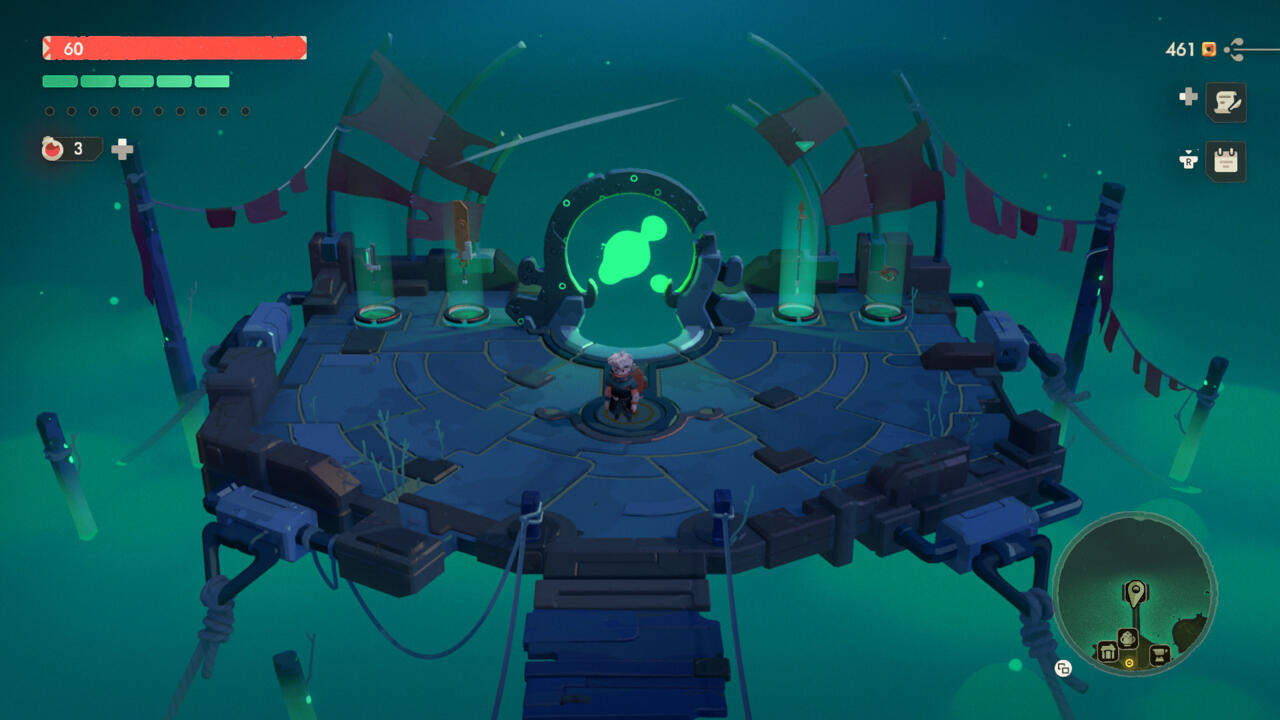 There are four weapon types, and you can choose one of the base weapons at the start of Moonlighter 2.