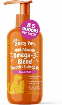 Zesty Paws Wild Alaskan Omega-3 Blend Pollock + Salmon Oil