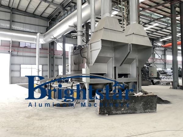 Aluminum dross machine