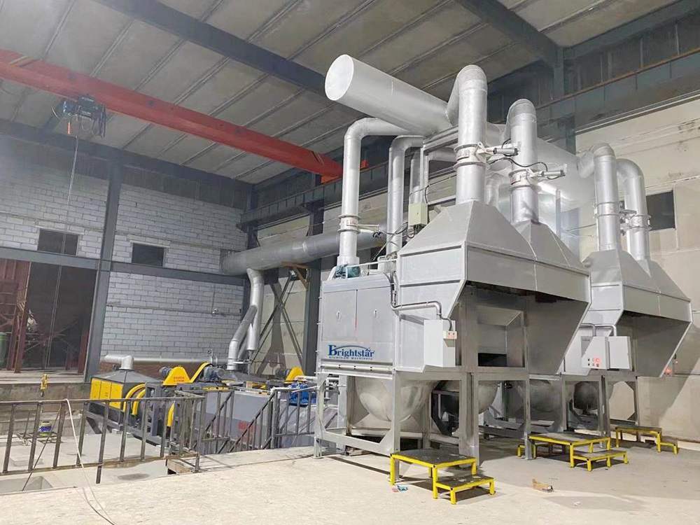 Aluminum dross processing system