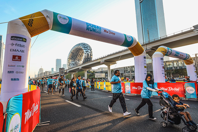 Dubai run 