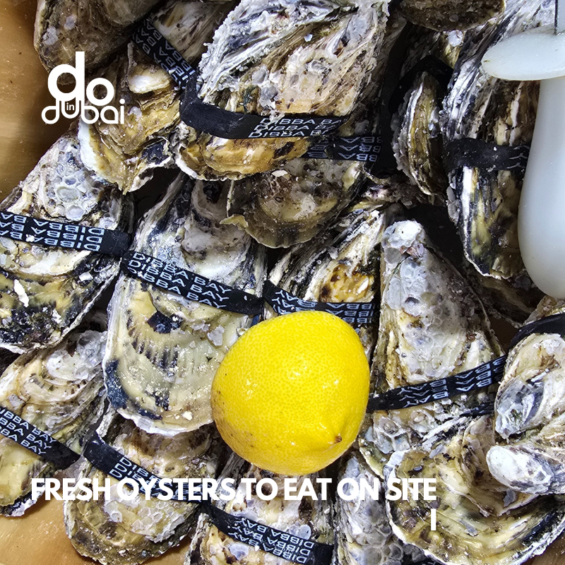 FISH MARKET IN DUBAI DoinDubai Monica Kapila Oysters with lemon