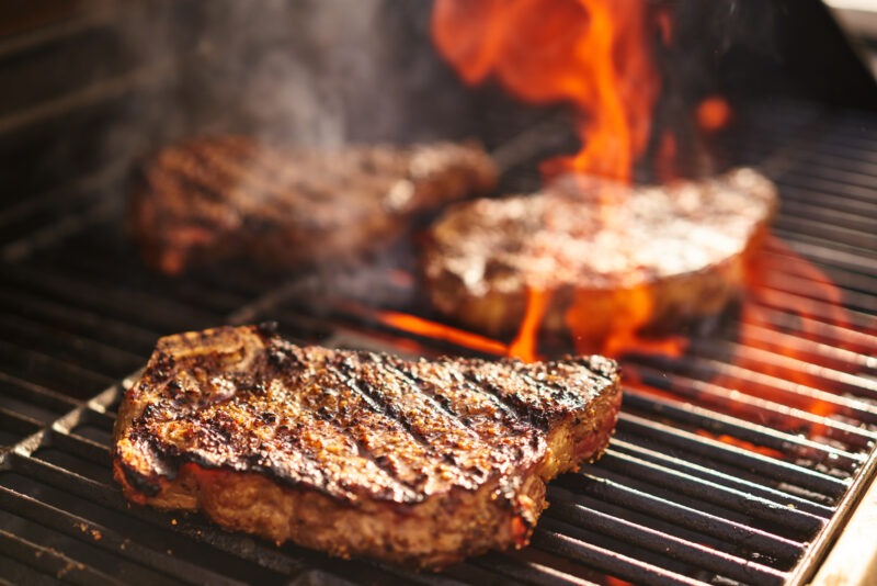 grilled steak