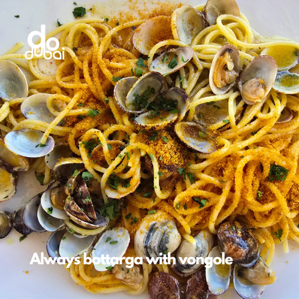 Sardinia Secrets DoinDubai Monica Kapila spaghetti vongole