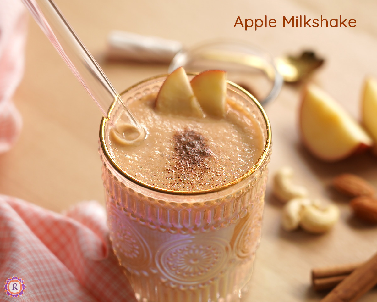 Apple milkshake recipe no ice cream