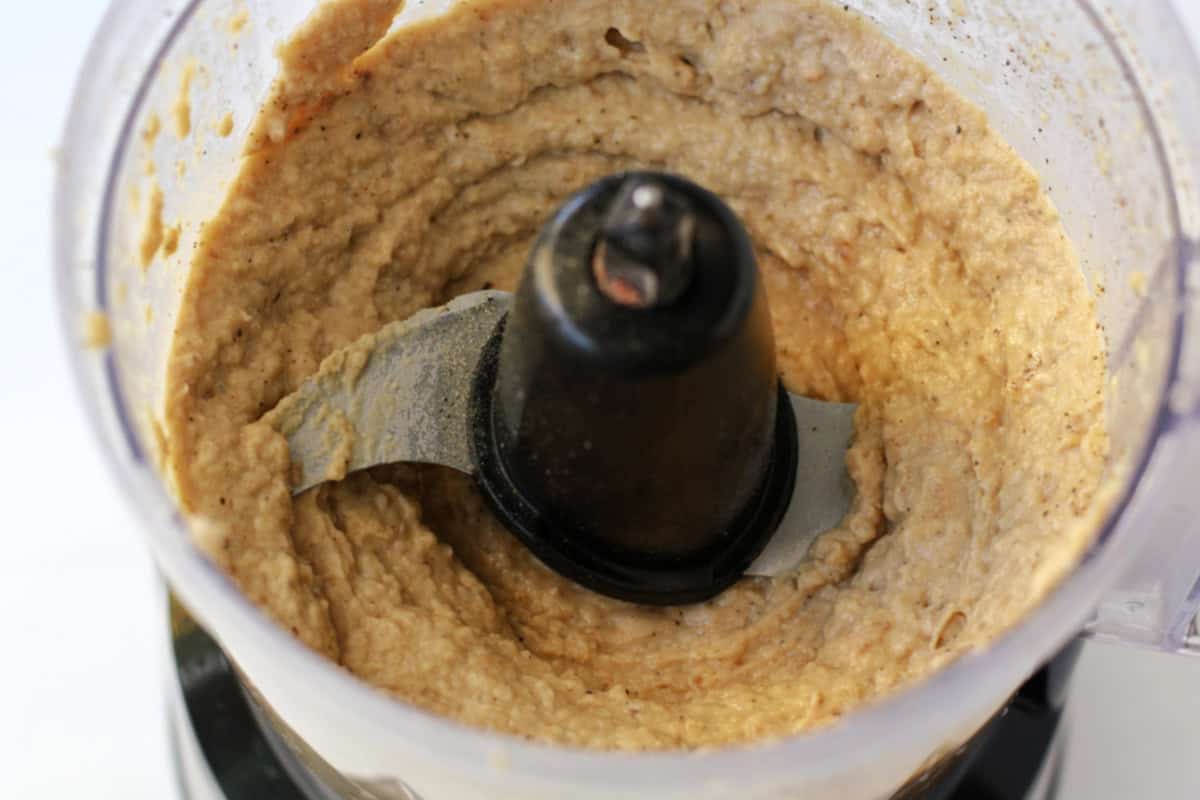bean dip after blending