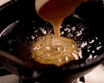 chettinad kandarappam - deep fry in oil