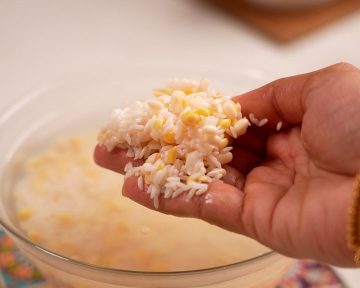 soak rice and dal