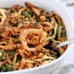 gluten free vegan green bean casserole