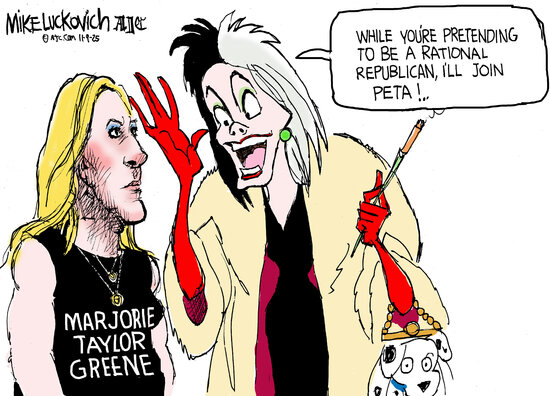 Cartoon by Mike Luckovich Cartoon by Mike Luckovich