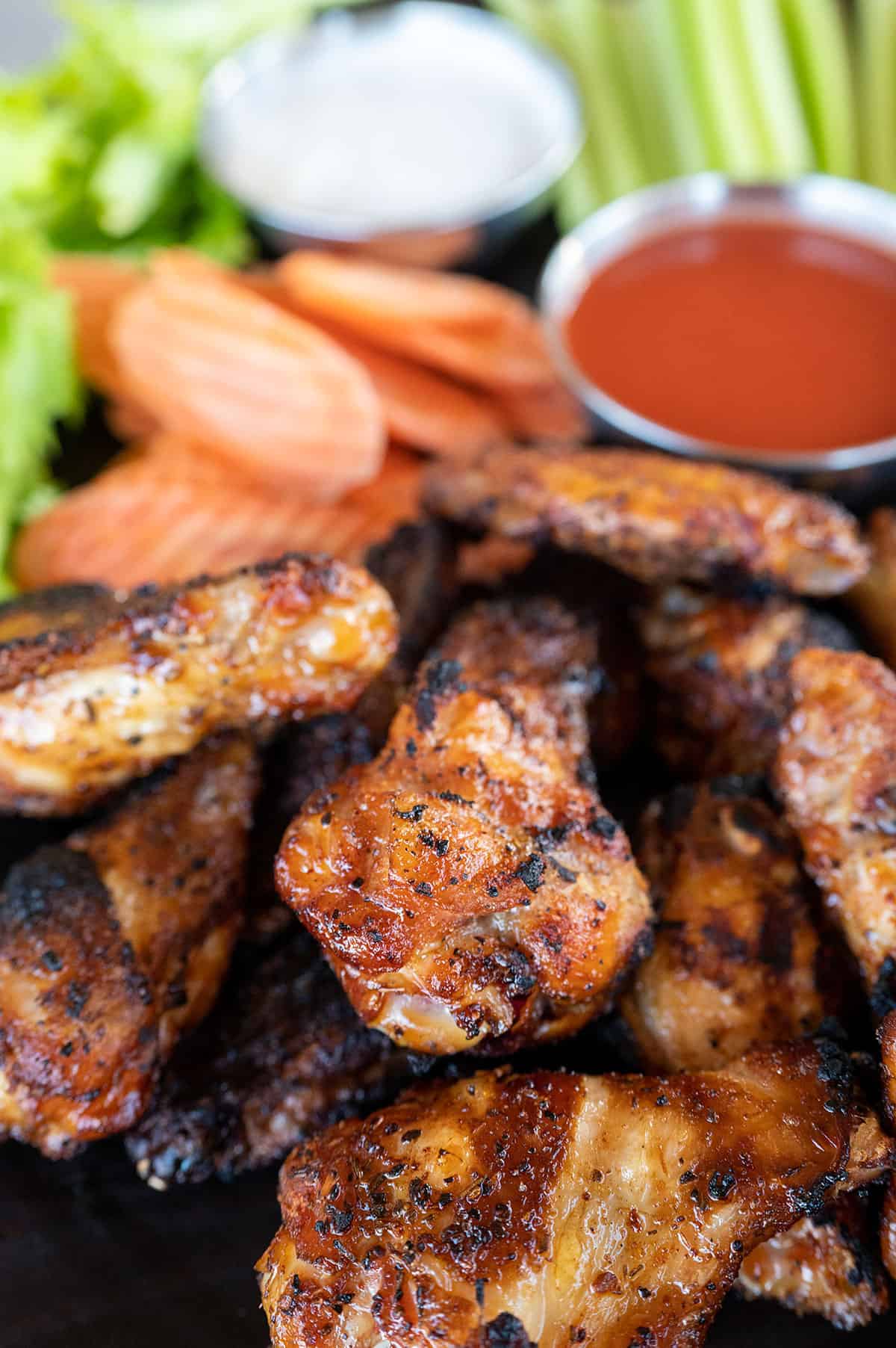Perfectly Smoked Chicken Wings