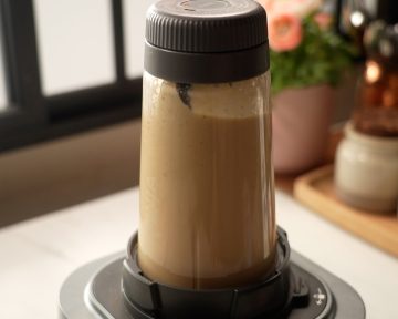 blend apple milkshake