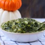 vegan creamed spinach