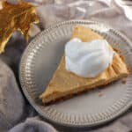 vegan pumpkin cheesecake