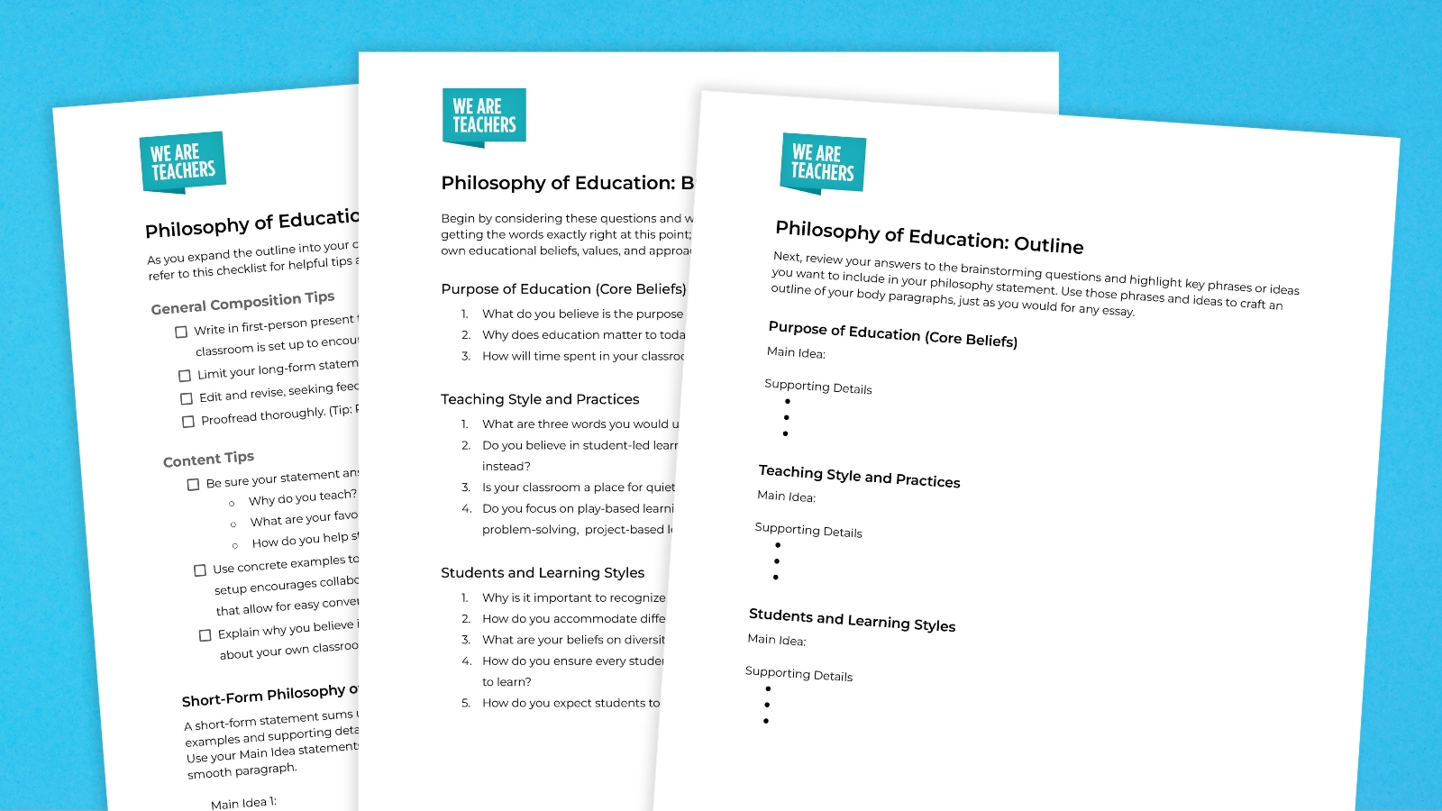 Philosophy worksheets Philosophy worksheets