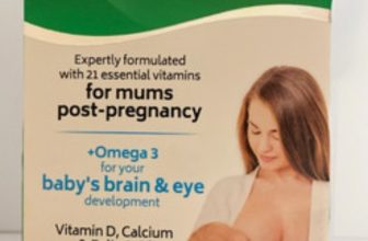 BOOTS Breastfeeding Essential Vitamins + Omega 3 – 30 Day Supply 90 Tablet Boxed