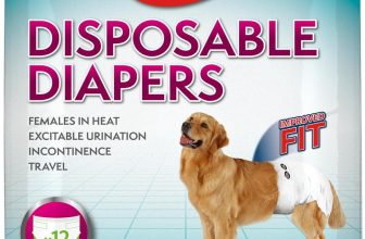 Simple Solution Disposable Dog Diapers for Female Dogs, Super Absorbent Leak-Pro