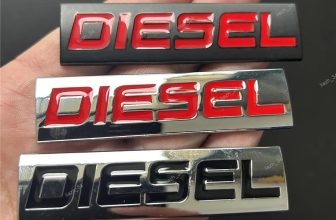 3D Metal Diesel Logo Emblem Badge Decal Sticker Vehicle Car Exterior Accessories