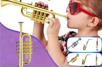 Children Toy Trumpet Musical Instrument Four-tone Trumpet Simulated Musical .
