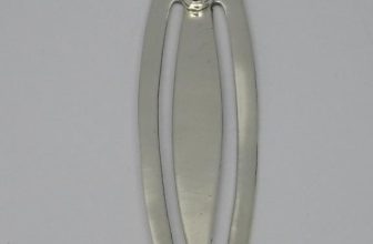 Brand New Superb Sterling Silver & Ruby Fox Bookmark