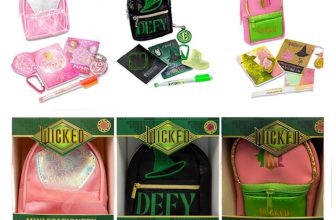 Set 3 x  Wicked For Good Mini Stationery Filled Backpack Surprise Xmas Gifts