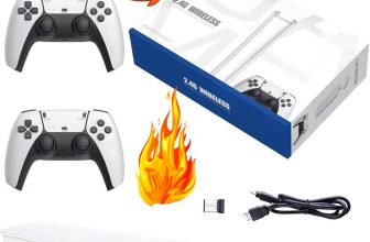 Nostalgicbox – 40,000+ Retro-Game-Console + 2 Wireless Controllers,Nostalgic Box