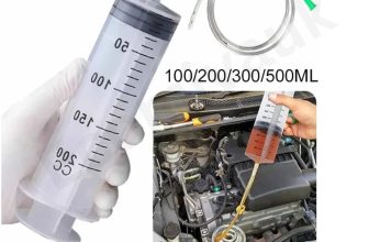 500cc Car Oil Fluid Extractor Fluid Syringe Pump Manual Suction Transfer Filling