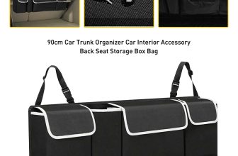 2in1 Car Accessories Trunk Organizer Storage Bag Multi-use Backseat Oxford Cloth