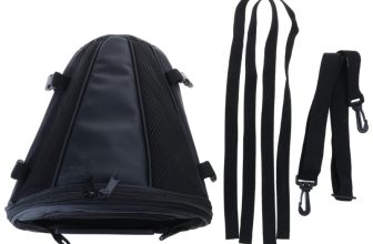 Expandable Motorcycle Seats Bag Secure Helmets Riding Gear Pack Water Resistant