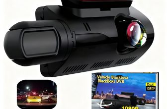 Dual Lens Car Dash Cam with Front Rear Internal Camera HD Dashcam Taxi