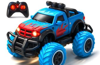 Kids Remote Control Car RC Mini Monster Truck Stunt Cars Indoor Activity Toy