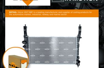 Radiator fits VAUXHALL MOKKA J13 1.4 2012 on 6-Speed Manual Transmission NRF New