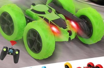 Kids RC Stunt Car Double Sided Flip High Speed Drift Remote Control Activity Toy