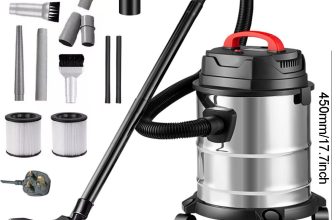 2000W Vacuum Cleaner Wet and Dry Bagless 20L Cylinder Powerful Compact Cleaning