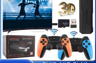 2025 X2 PRO 256G 58000+ Games 4K Game Stick 3D Wireless Retro Video Game Console